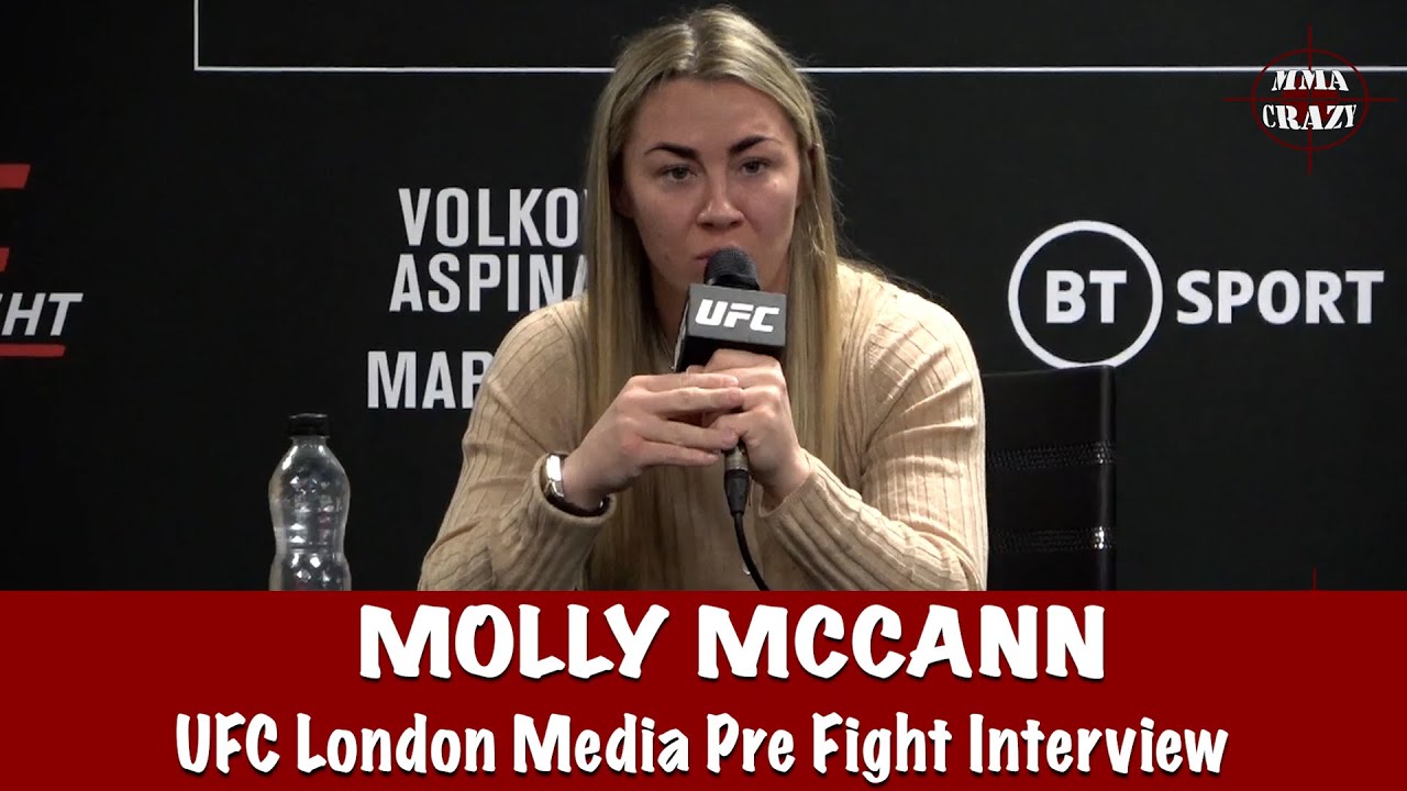Molly McCann on Luana Carolina ‘she’s never fought anyone like me’