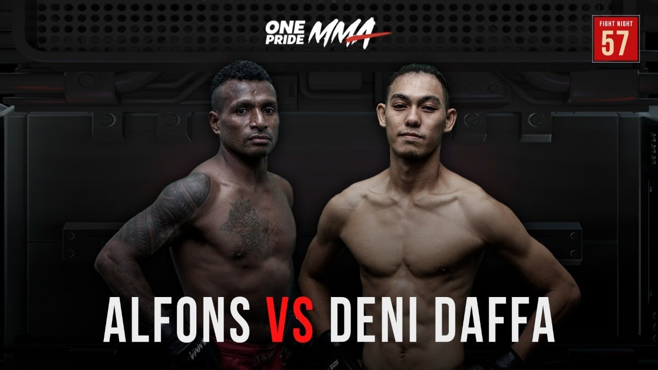 Ditendang Sampai K.O! Alfons Vs Deni Daffa | Full Fight One Pride MMA FN 57