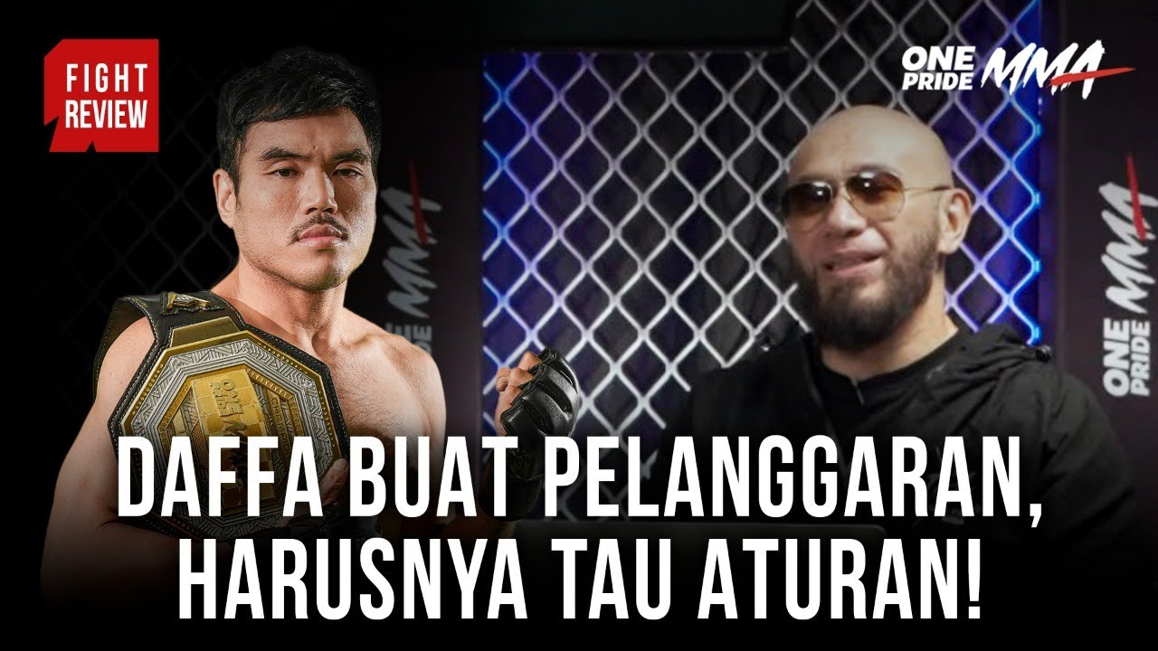 Daffa Buat Pelanggaran, Harusnya Tau Aturan! | Fight Review One Pride MMA backdrop