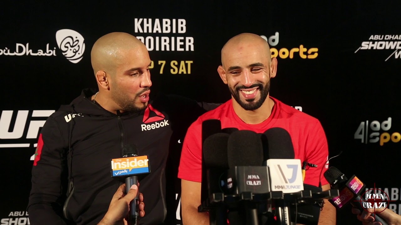 Ottman Azaitar talks KO over Teemu Packelen at UFC 242 background