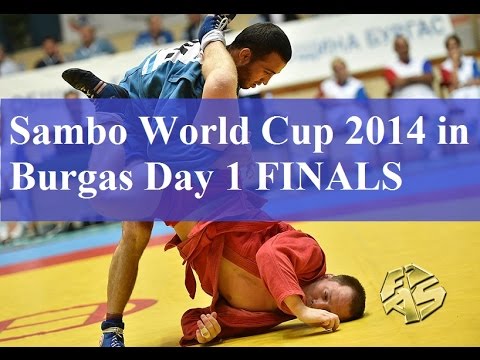 Sambo World Cup 2014 in Burgas Day 1 FINALS background