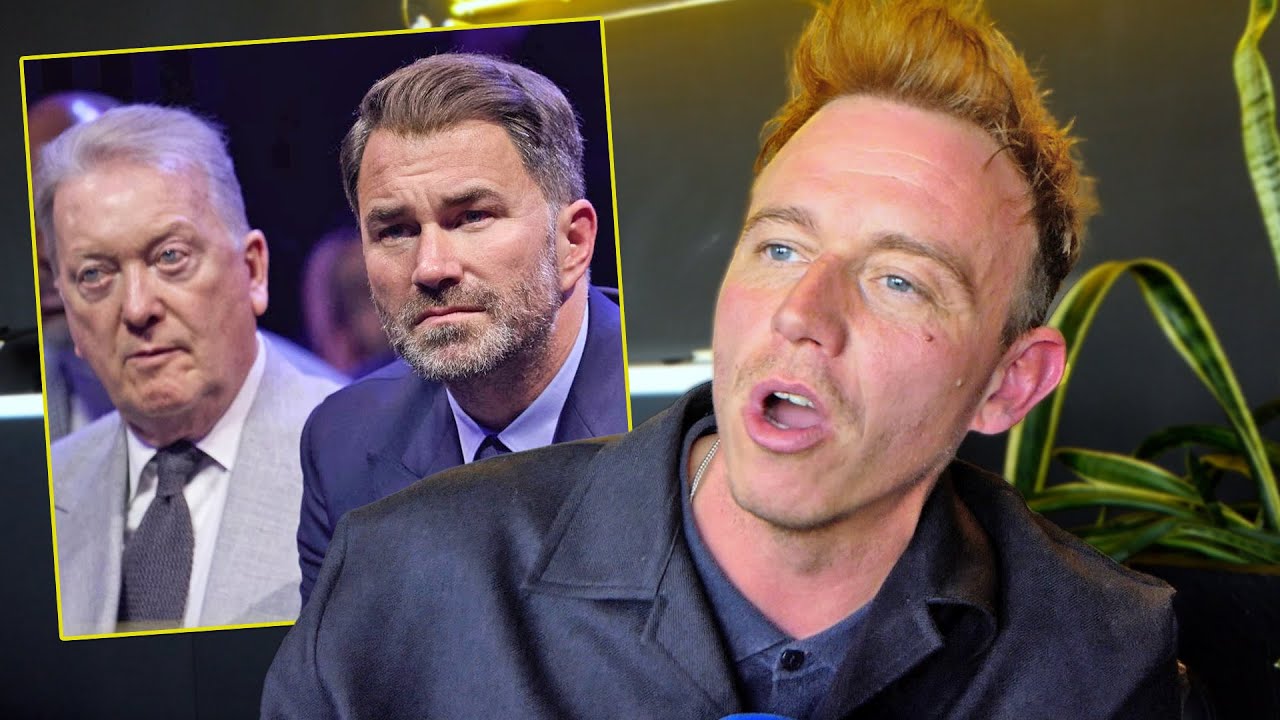 Eddie Hearn & Frank Warren FRIEND OR FOE?: 'If ONE LEADER EMERGES...' - Alfie Sharman backdrop