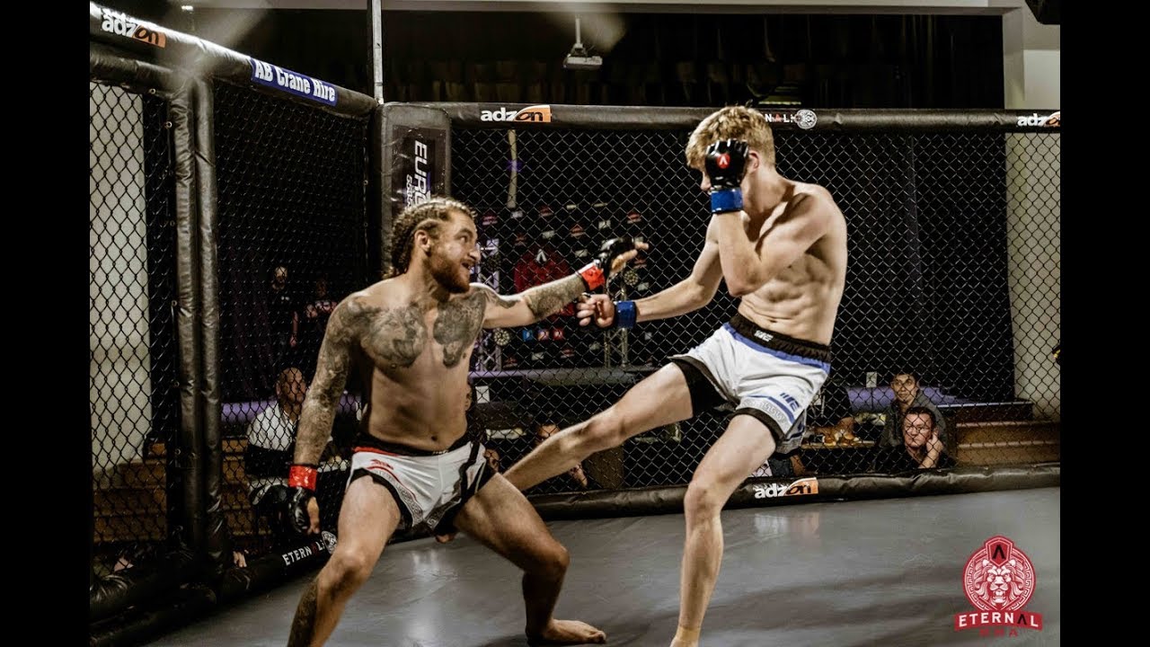ETERNAL MMA 45 - ALASTAIR VOLDERS VS DYLAN HITCHCOX - MMA FIGHT VIDEO background