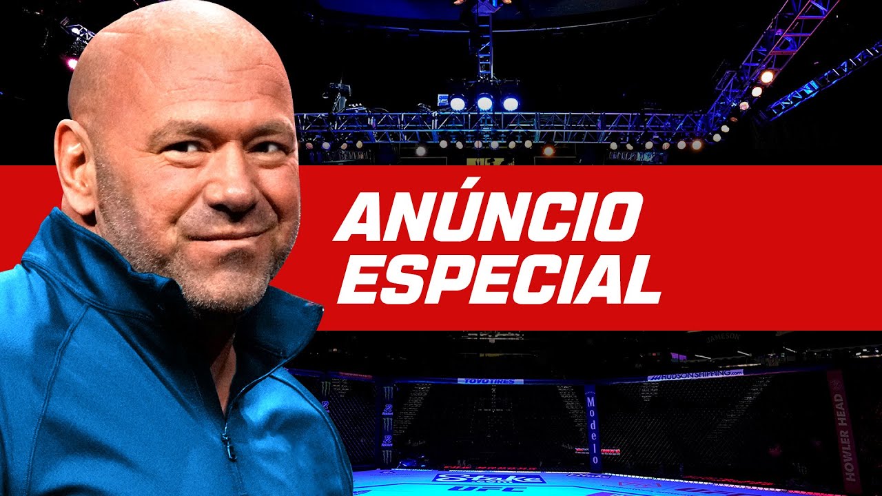 Anúncio Especial | Dana White backdrop