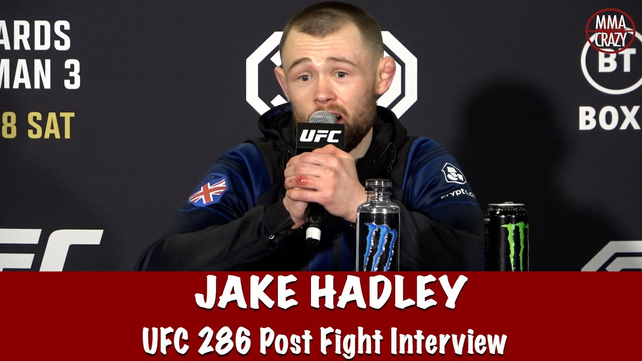 Jake Hadley slams Muhammad Mokaev, talks TKO win over Malcolm Gordon UFC 286