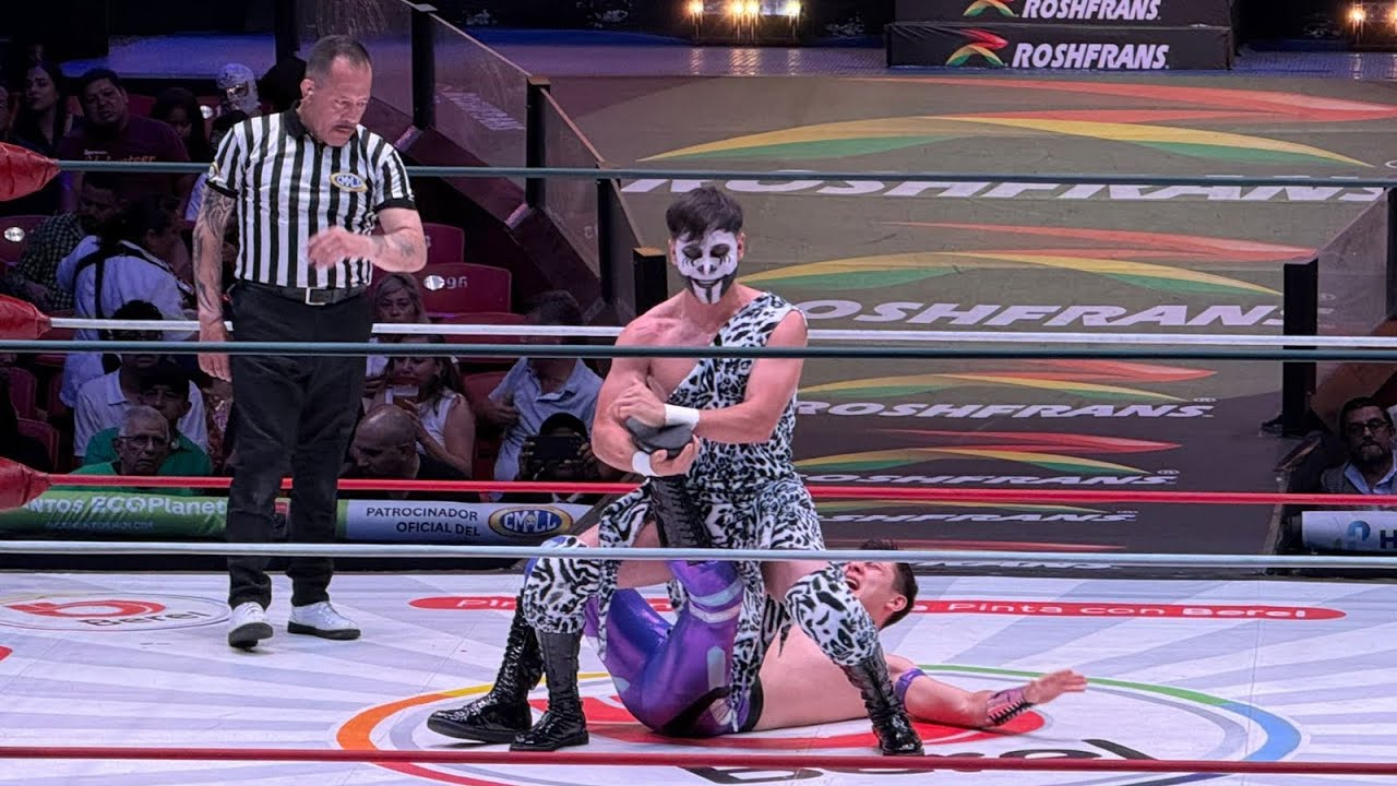 REPORTE CMLL: EL VIGÍA Y BLUE SHARK 🆚 POSEIDON Y TROGLODITA