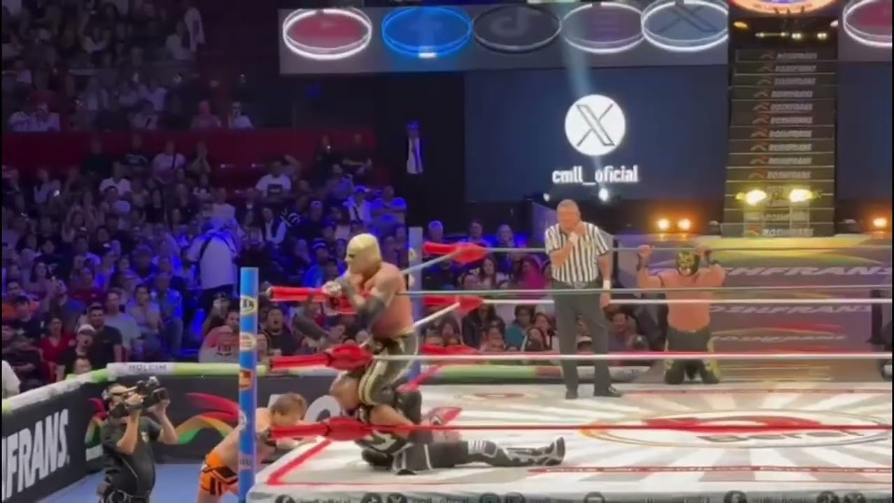 Reporte CMLL: Magnus y Rugido Vs Okumura y Kojima background