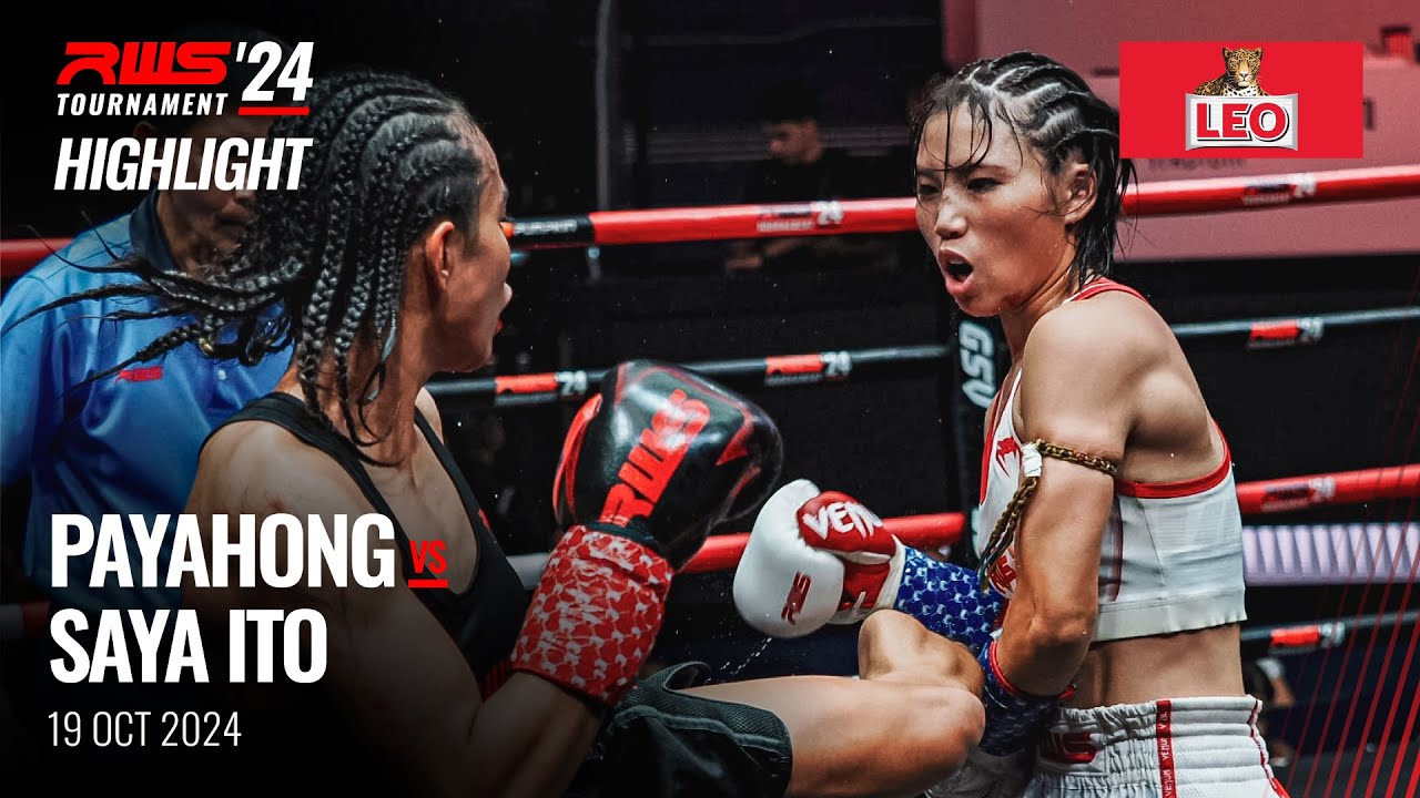 Highlight l Payahong Banchamek vs Saya Ito I RWS background