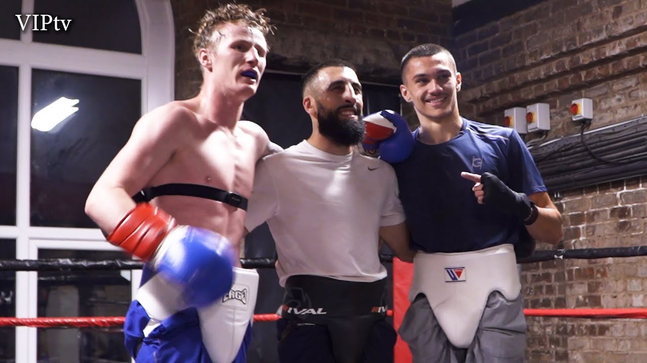 VIPtv catches up with Hash Rehman sparring Nathan Bennett in preparation for his debut.