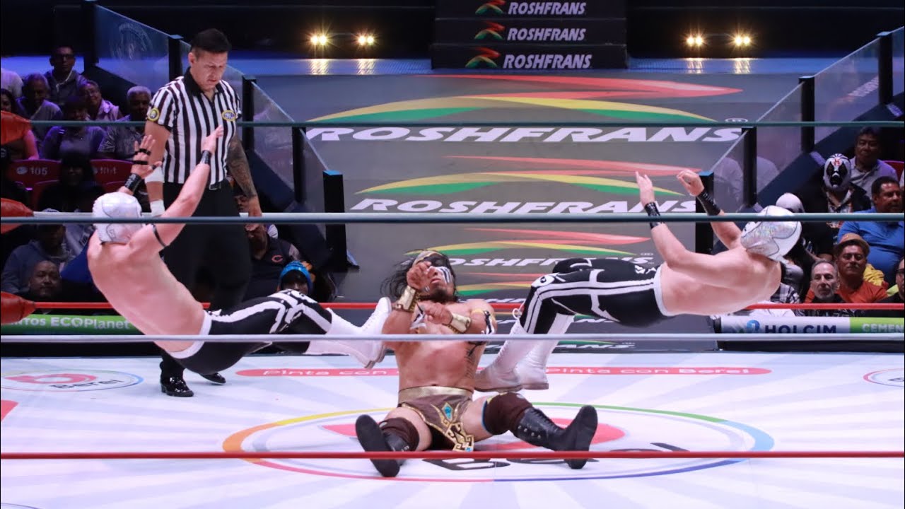 Reporte CMLL: EspĂritu Negro y Rey Cometa đ Calavera Jr. I y Calavera Jr. II