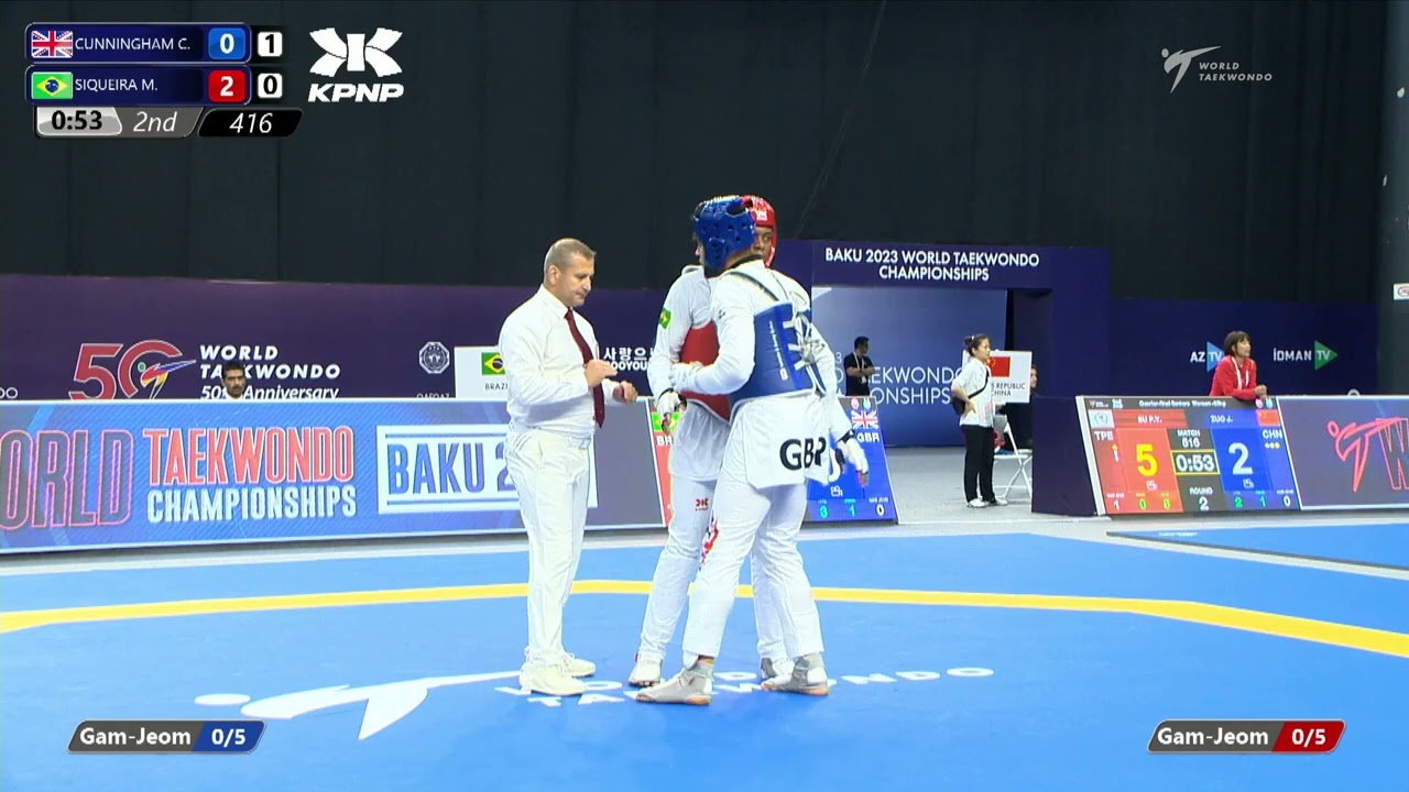 416 R16 Men +87kg GBR CUNNINGHAM C BRA SIQUEIRA M
