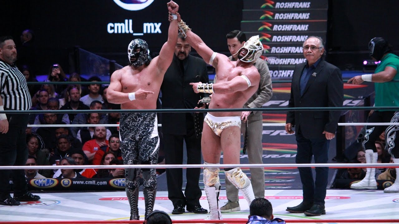 Reporte CMLL: Star Black Vs Crixus. Campeonato Nacional Completo