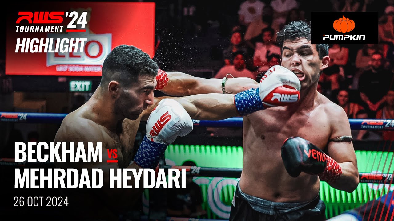 Highlight l Beckham Sor. Boontham vs Mehrdad Heydari Petchsaman Muay Thai I RWS