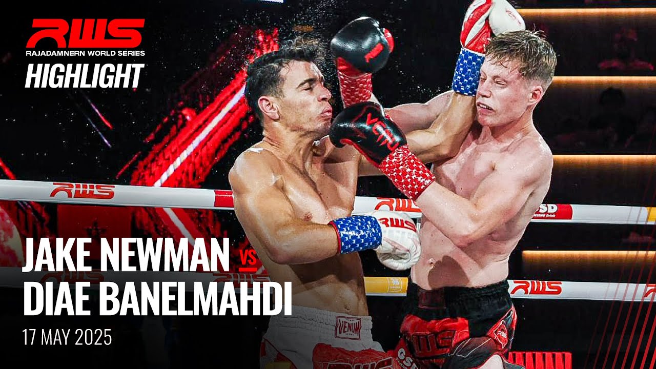 Highlight l Jake Newman vs. Diae Banelmahdi l เจค นิวแมน vs. ดีแอร์ บาเนลมาห์ดี l RWS background