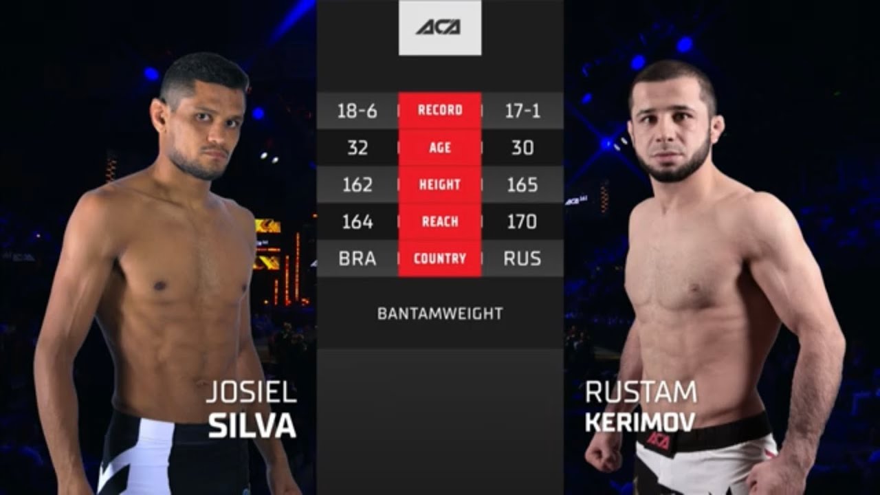 Джозиель Сильва vs. Рустам Керимов | Josiel Silva vs. Rustam Kerimov | ACA 161 background