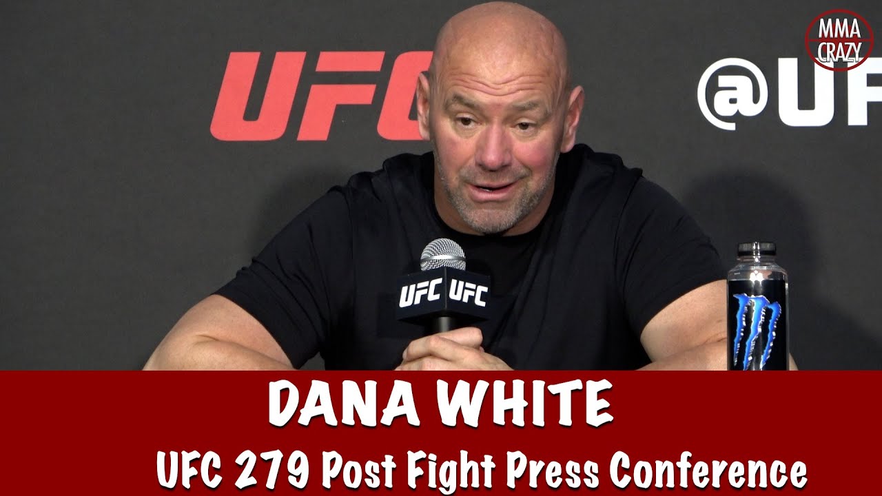 Full Dana White UFC 279 Post Fight Press Conference background