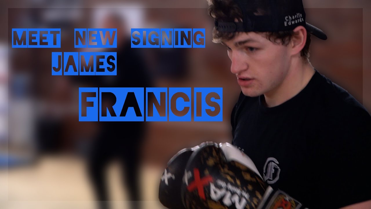 Meet newly signed and exciting young fighter James Francis.