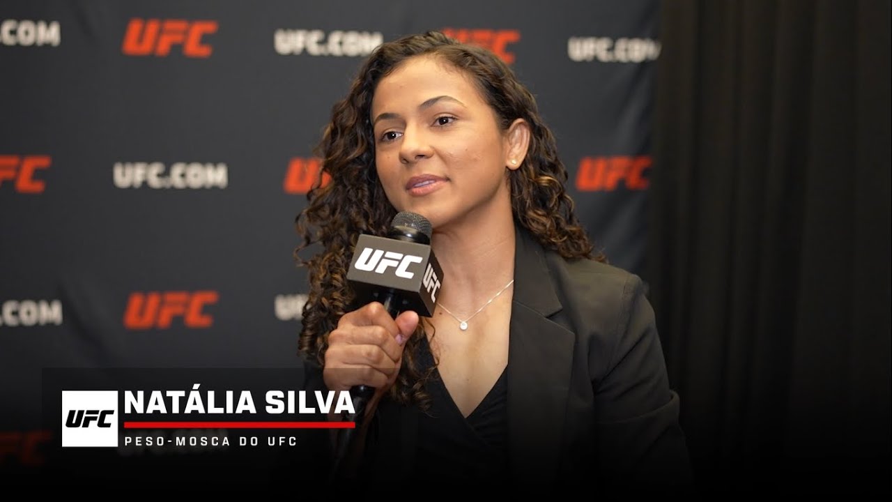 Natália Silva: "Meu sentimento de vencer é o mesmo da estreia" | UFC Vegas 65 background