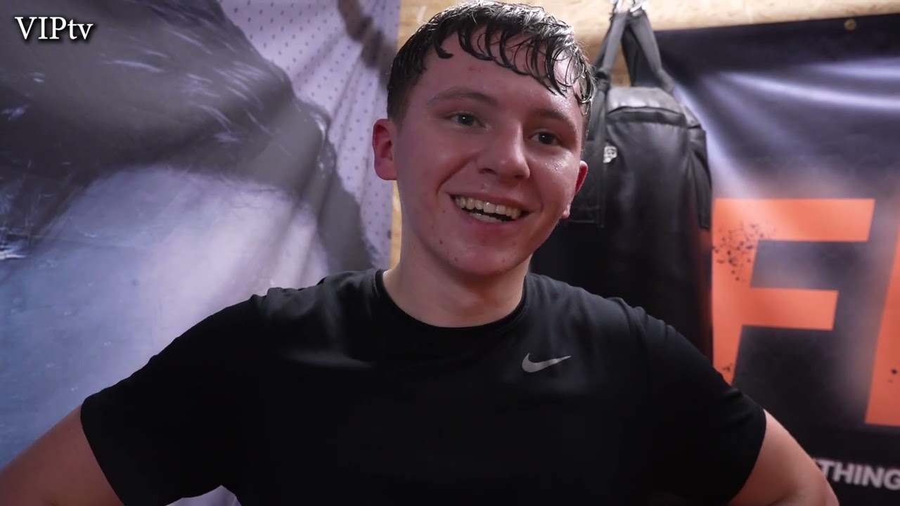 Meet the very young looking Amateur welterweight Jake McGuire