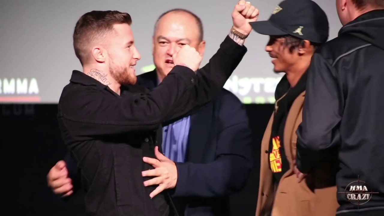Bellator London: Media Day face off highlights