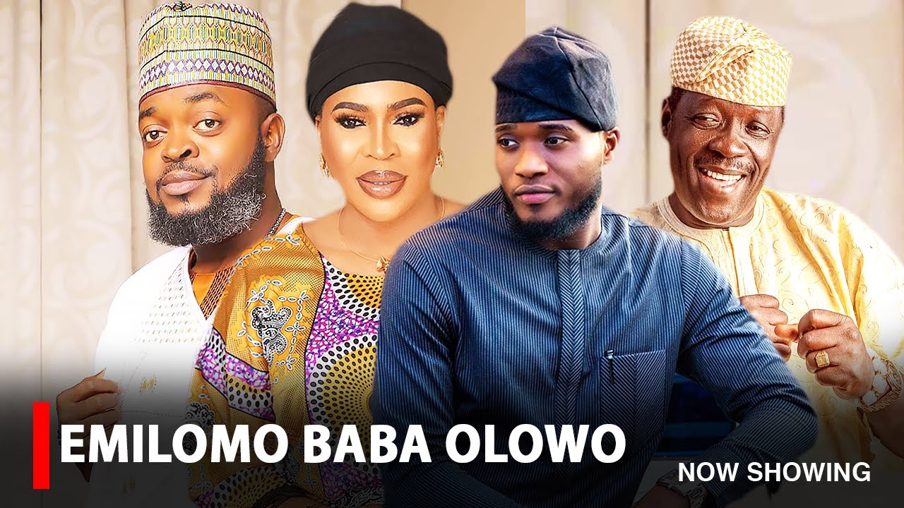 EMILOMO BABA OLOWO - A Nigerian Yoruba Movie poster - similar to IYA OGBOGUN