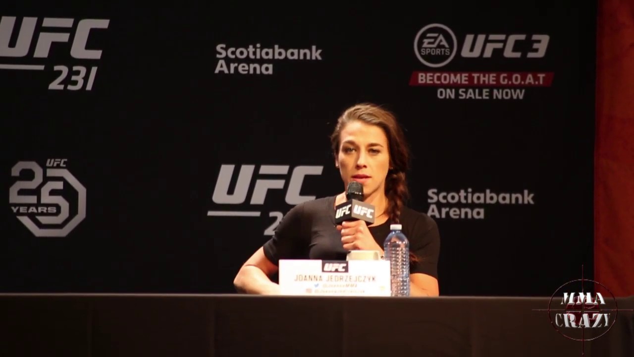 UFC 231: Joanna Jędrzejczyk: "I will prove that I'm the GOAT of women's MMA"