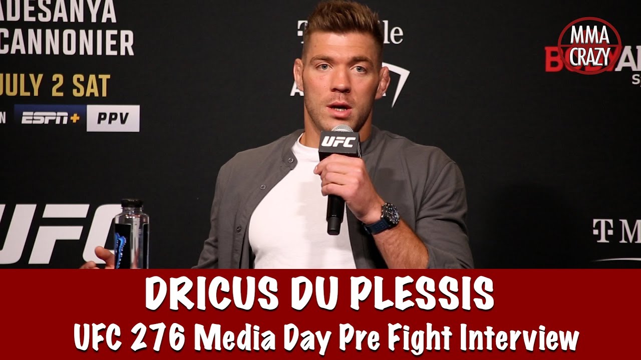 Dricus Du Plessis Wants to get Brad Tavares out of there within 3 rounds