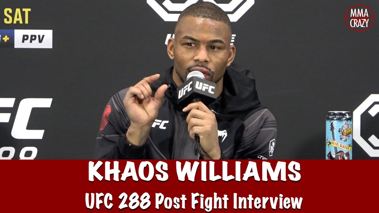 Khaos Williams says Rolando Bedoya ‘was tougher than he thought’ | UFC 288