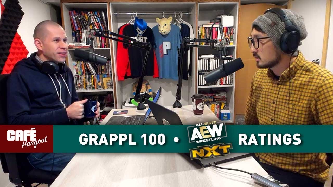 Café Hangout: GRAPPL 100, NXT-AEW Ratings, Your Calls background