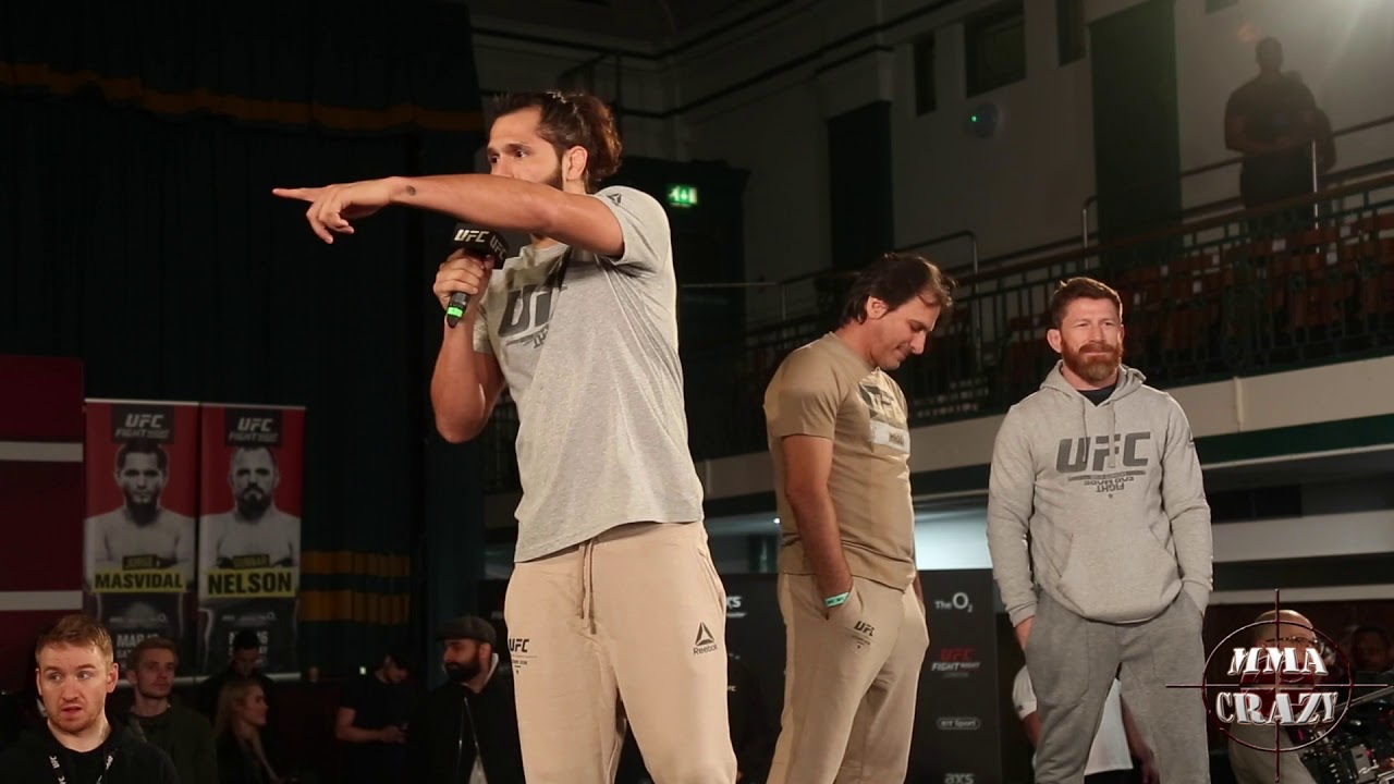Jorge Masvidal Q&A talks Ben Askren, Darren Till, Kamaru Usman, Michael Bisping background
