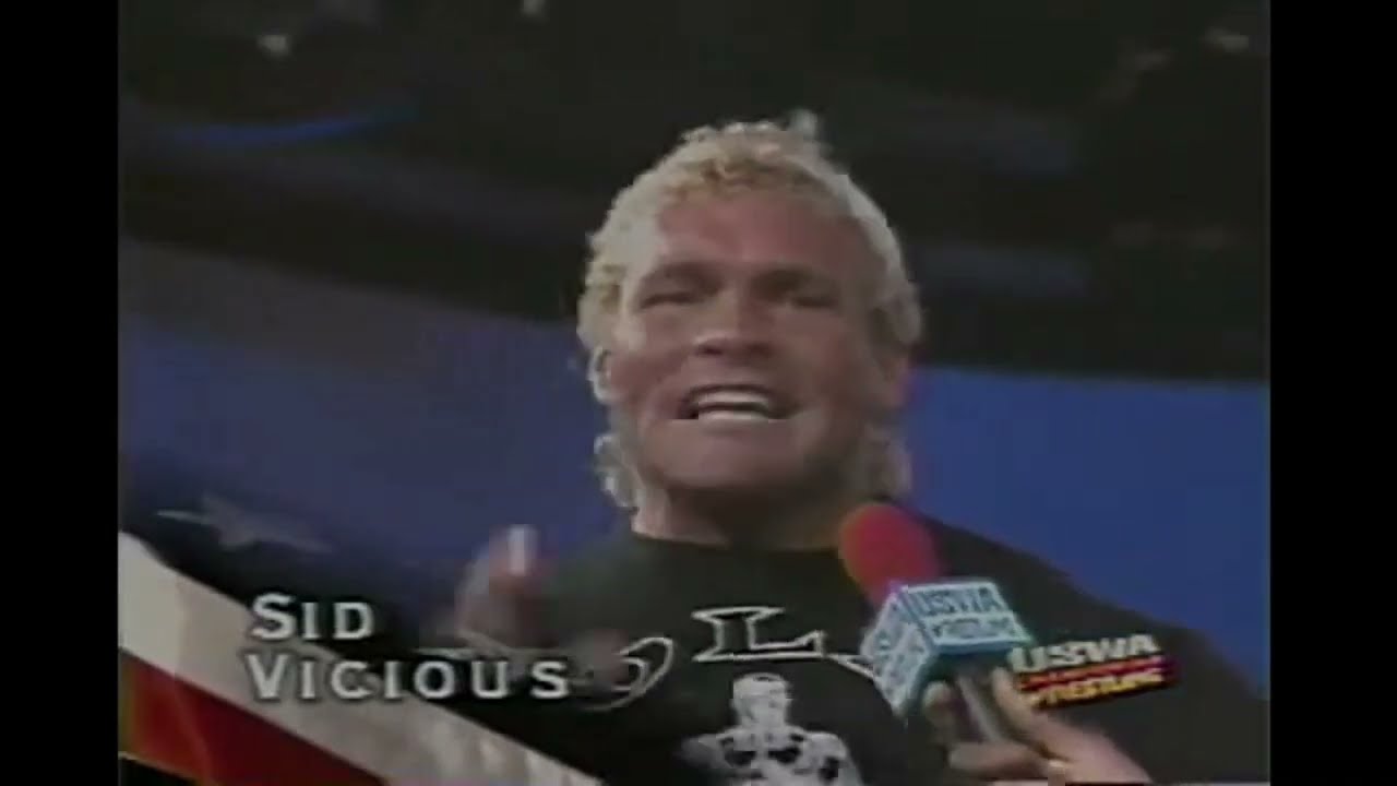 Sid Vicious vs. Trailer Park Trash USWA 1996 background
