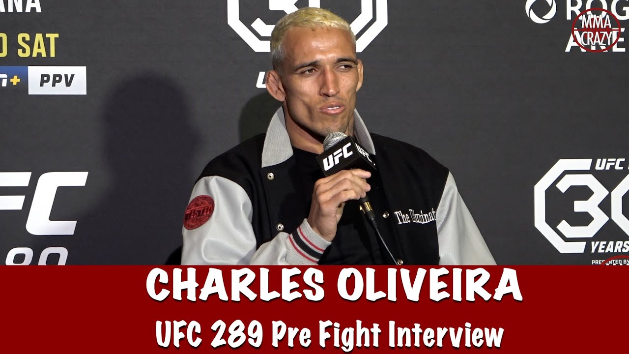 Full Charles Oliveira Pre Fight interview “war is coming” against Beneil Dariush at UFC 289 background