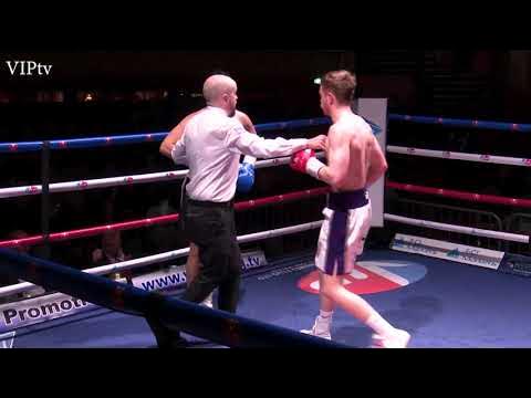 Ethan Brown v Rustem Fatkhullin on VIP's Liverpool show at The Olympia on 4.03.2023 background