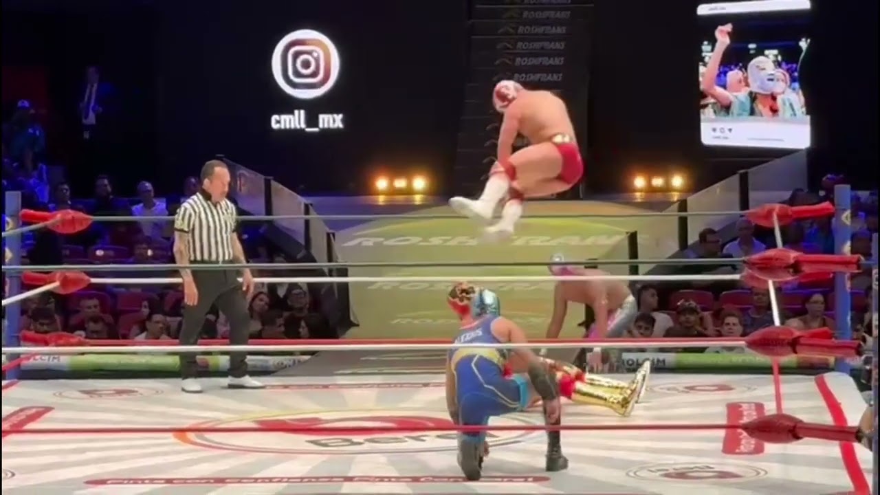 Reporte CMLL: Eléctrico, Obek y Alexius 🆚Troglodita Carnifice y Grako