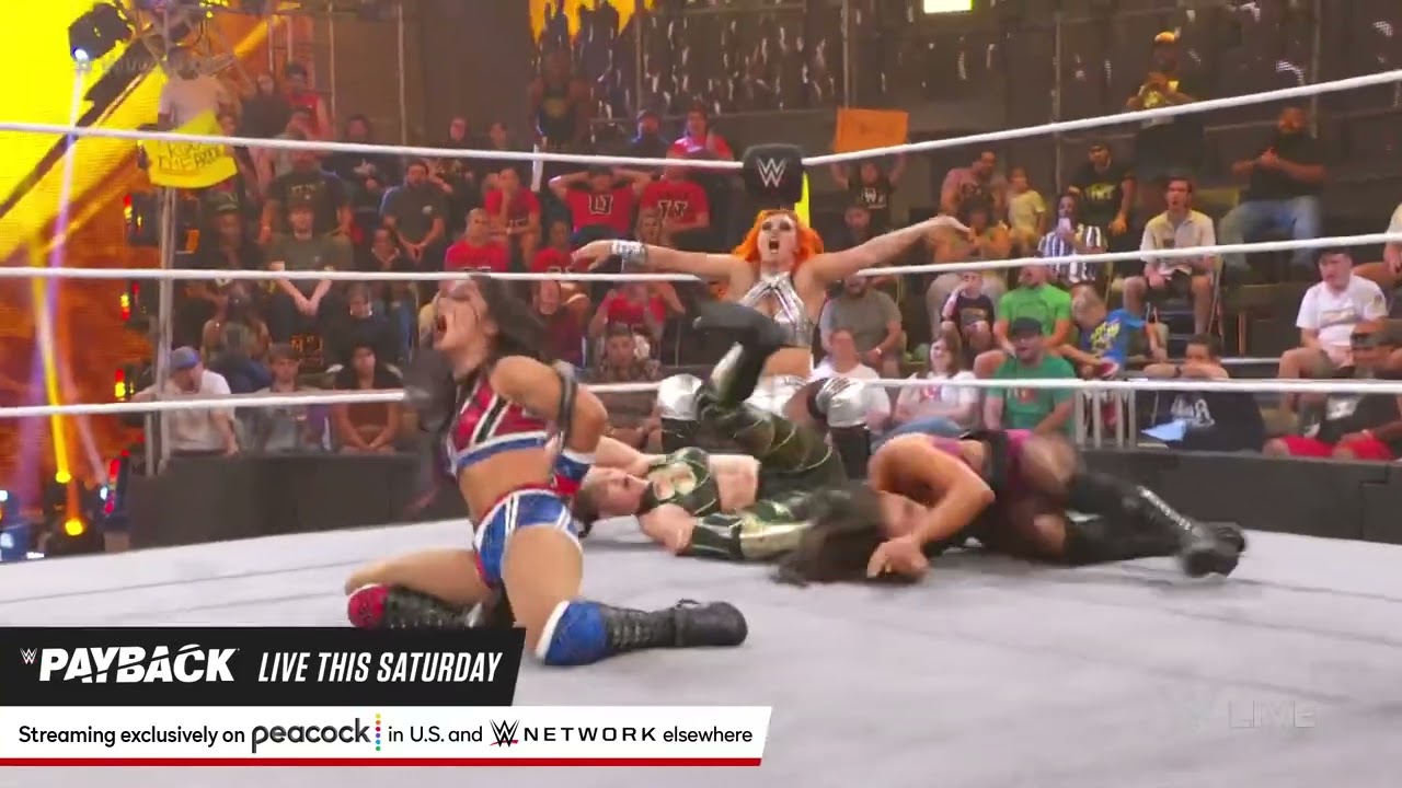 James vs Davenport vs Dolin vs Perez - NXT Women’s Title No. 1 Contender’s Match: NXT, Aug 29, 2023 background
