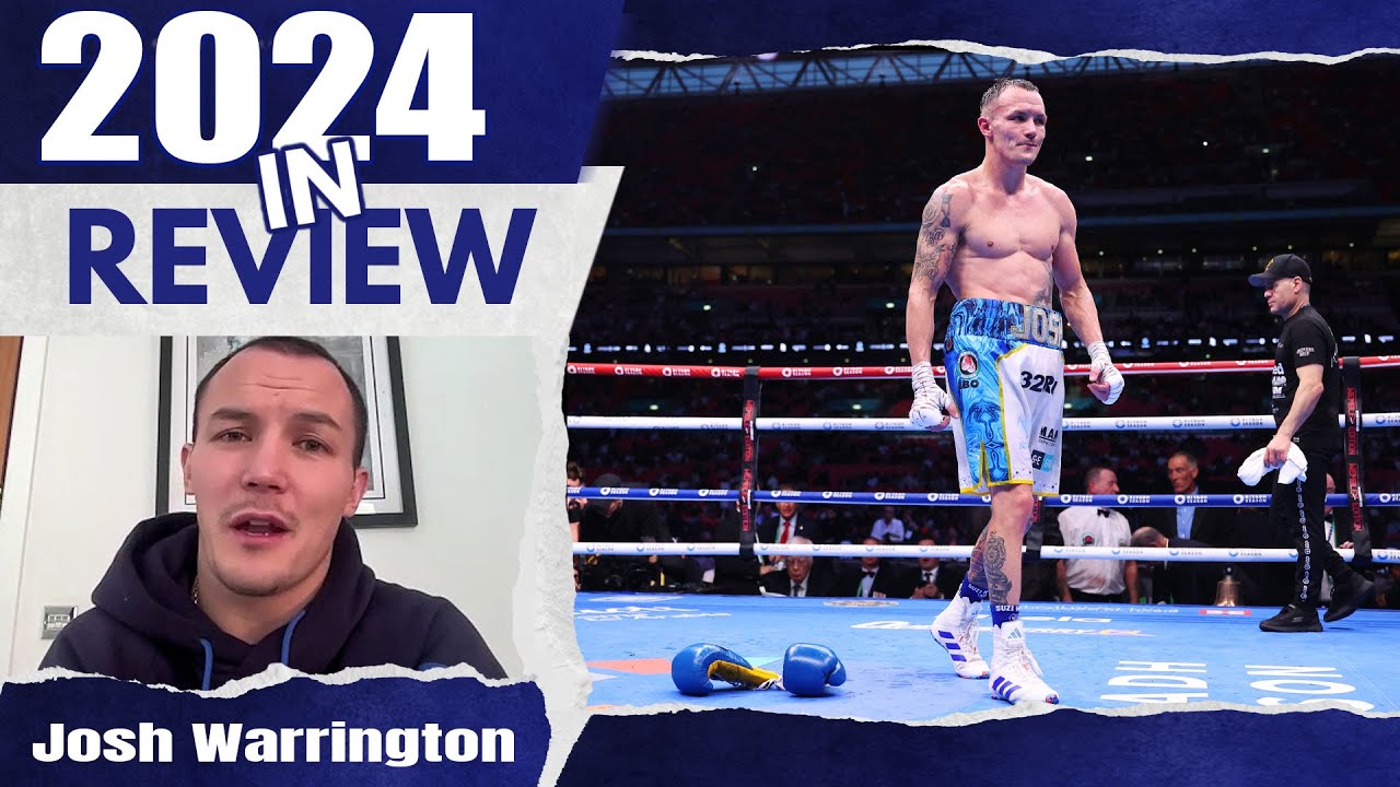 'LEIGH WOOD RIVALRY PUT TO BED! - Josh Warrington resolutions | 2024 Year in Review background
