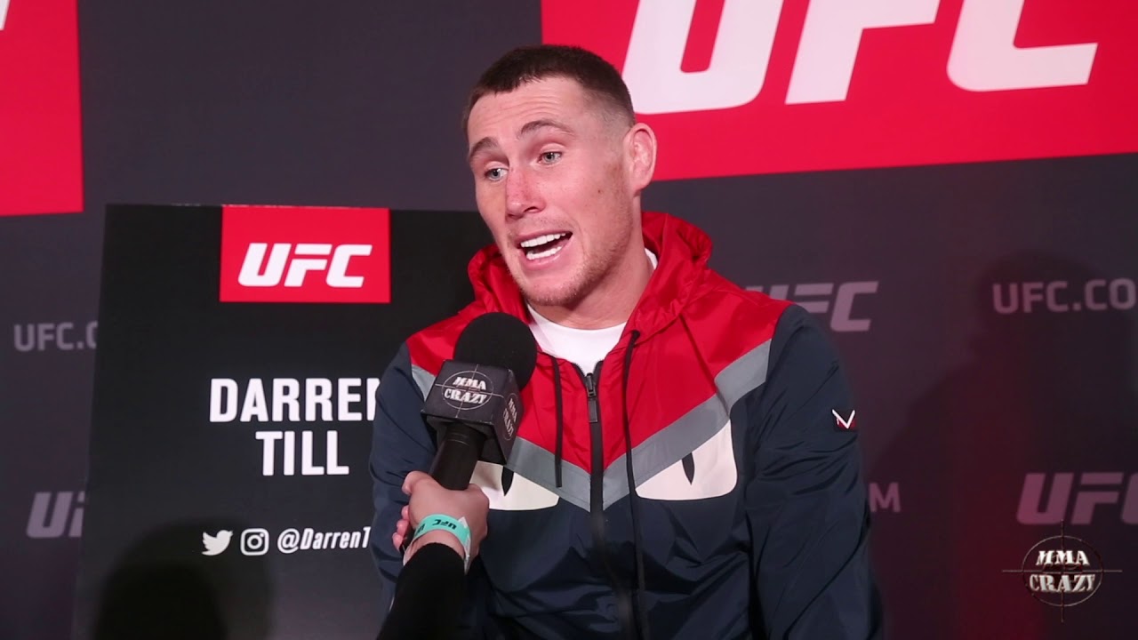 Darren Till "I hope Jorge Masvidal has a big hole in his face" after UFC London background