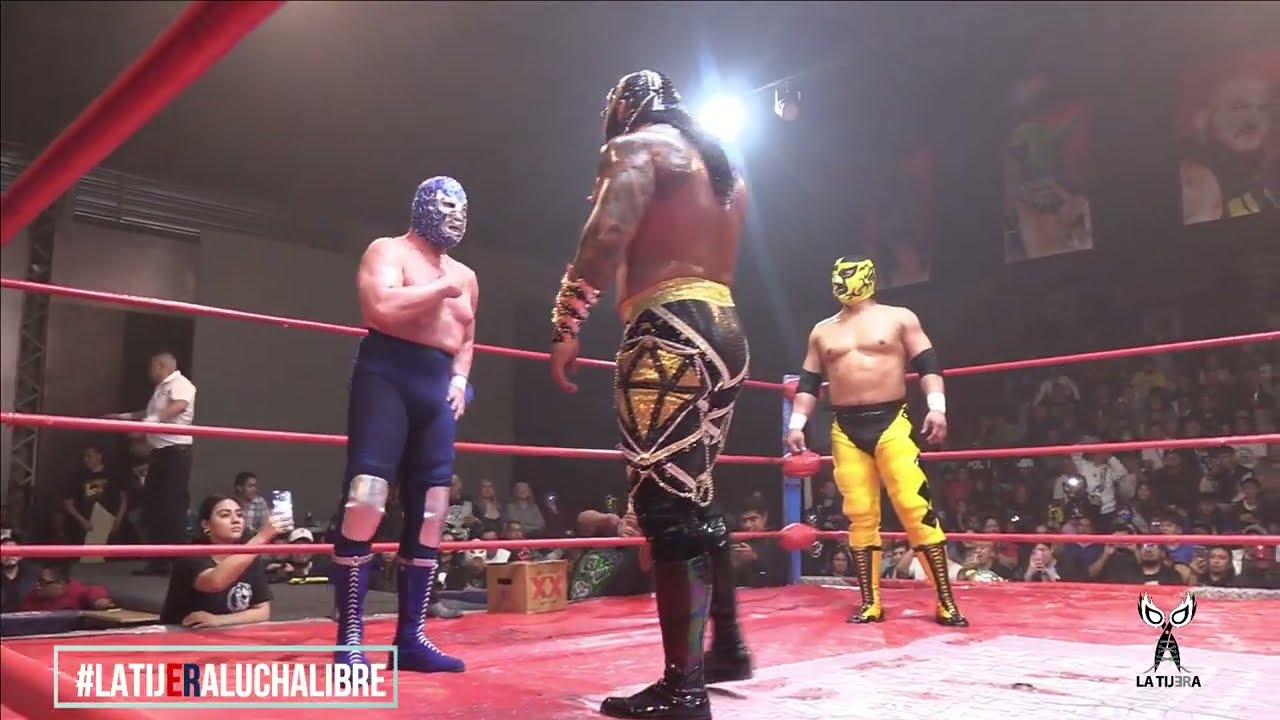 Blue Demon Jr: Fresero eres un gran prospecto; DMTAzul te presento a mi heredero, Hijo de Blue Demon background