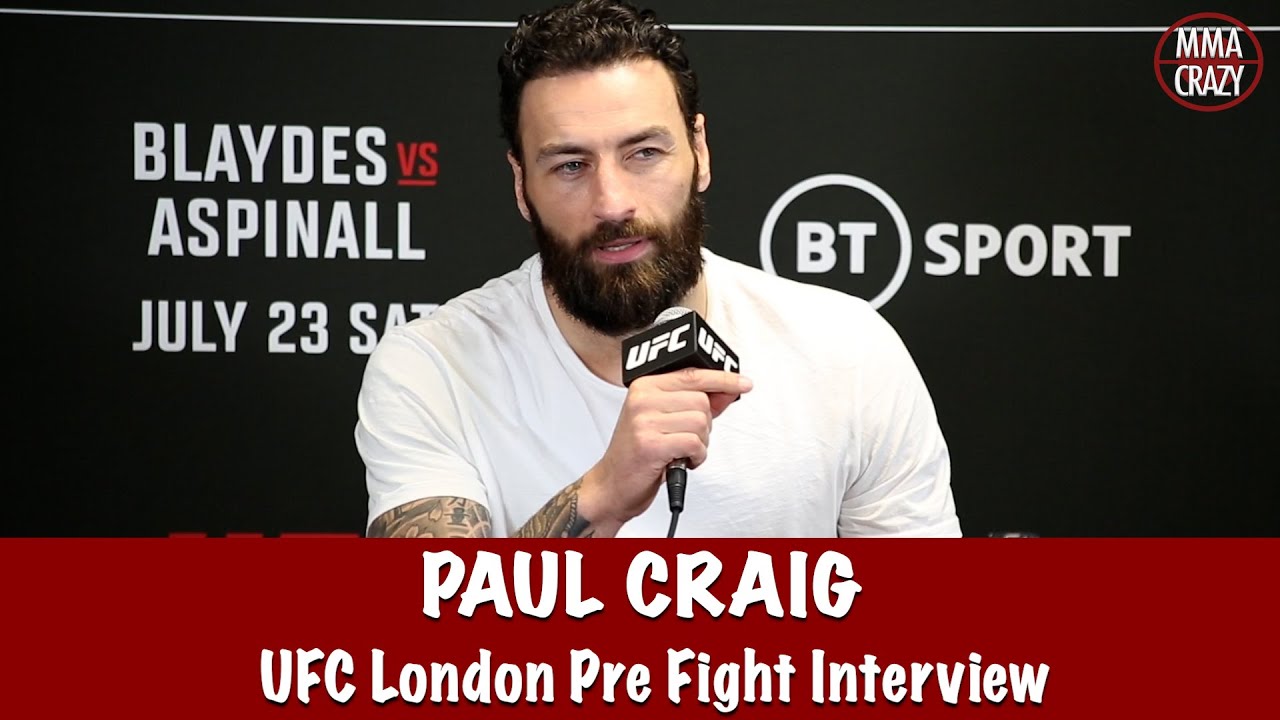 Paul Craig “doesn’t see Jiri Prochazka holding the UFC title for very long” background