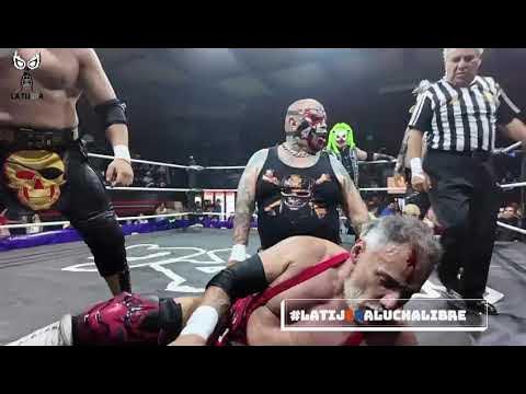 Dr. Wagner Jr e Hijo de Silver King Vs Pirata Morgan e Hijo del Pirata Morgan Vs La Puerquiza