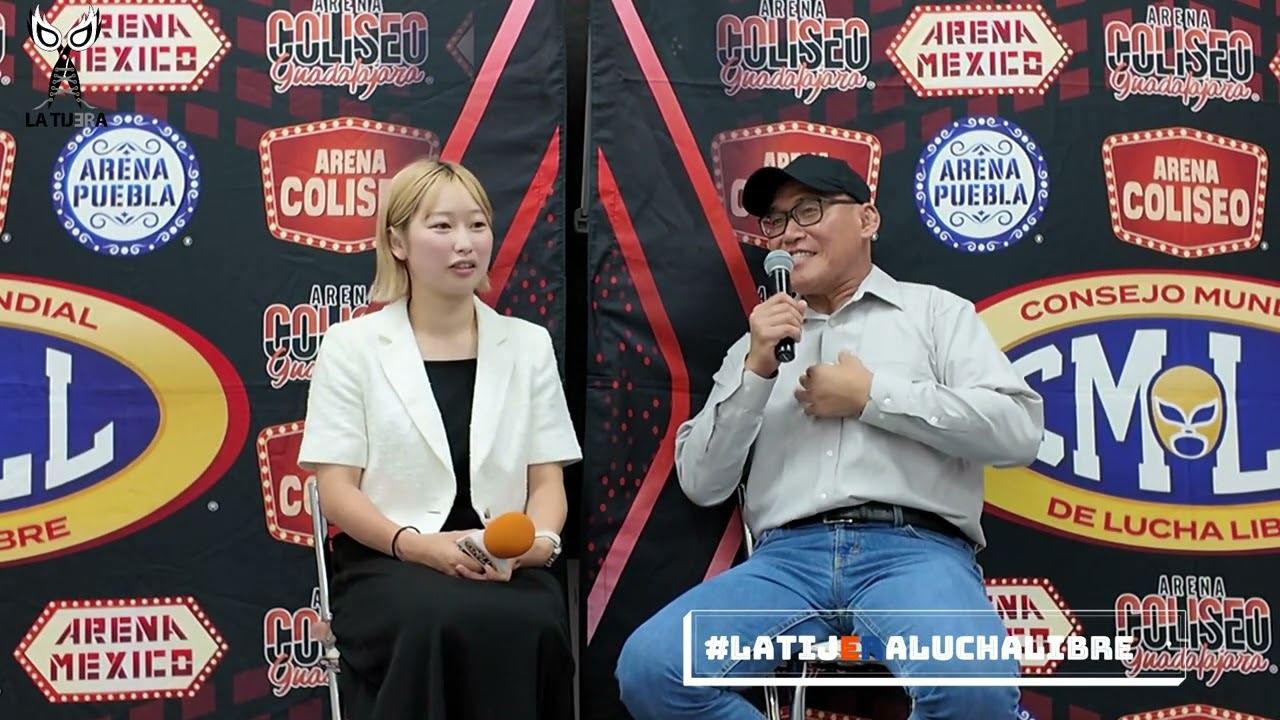 Yuki Mashiro: Me hablaron de lo recio de las mexicanas y vengo a aprender, pero no me voy a achicar backdrop