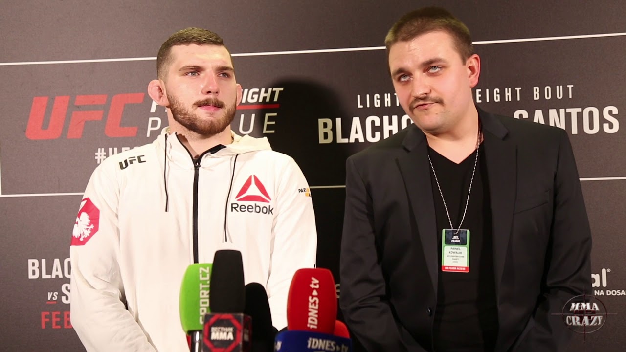 Michal Oleksiejczuk talks KO over Gian Villante at UFC Fight Night Prague