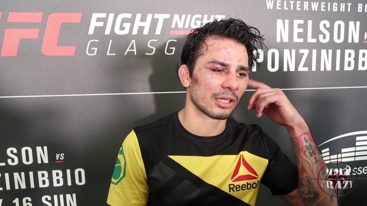 Alexandre Pantoja talks submission win over Neil Seery at UFC Glasgow background
