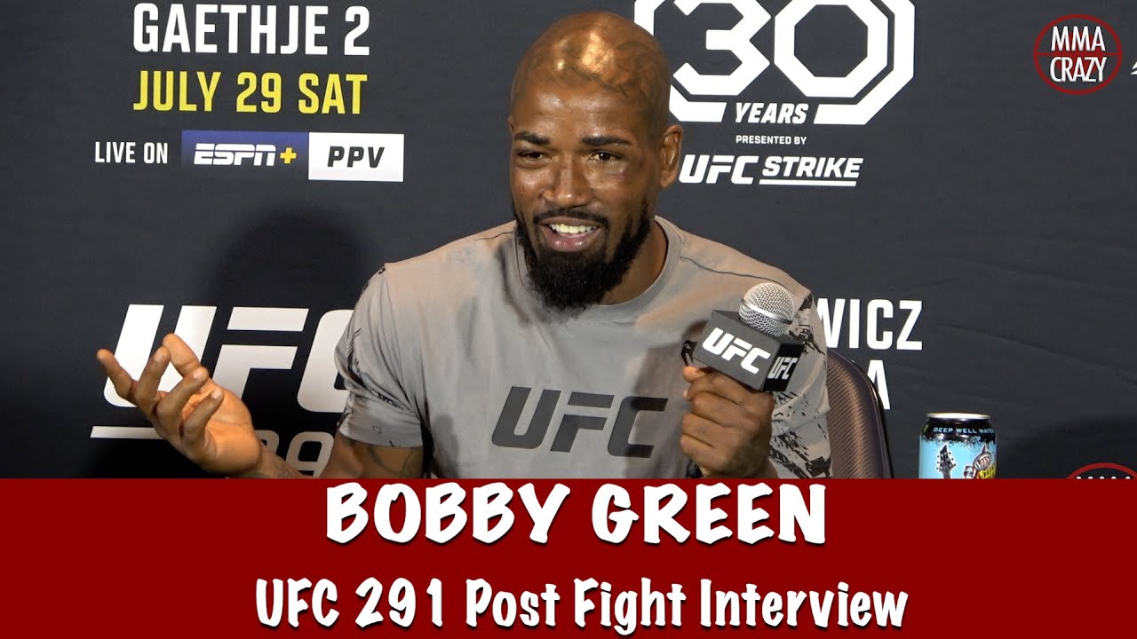 Bobby Green on defeating Tony Ferguson "God this guys got a rock head" | UFC 291 background