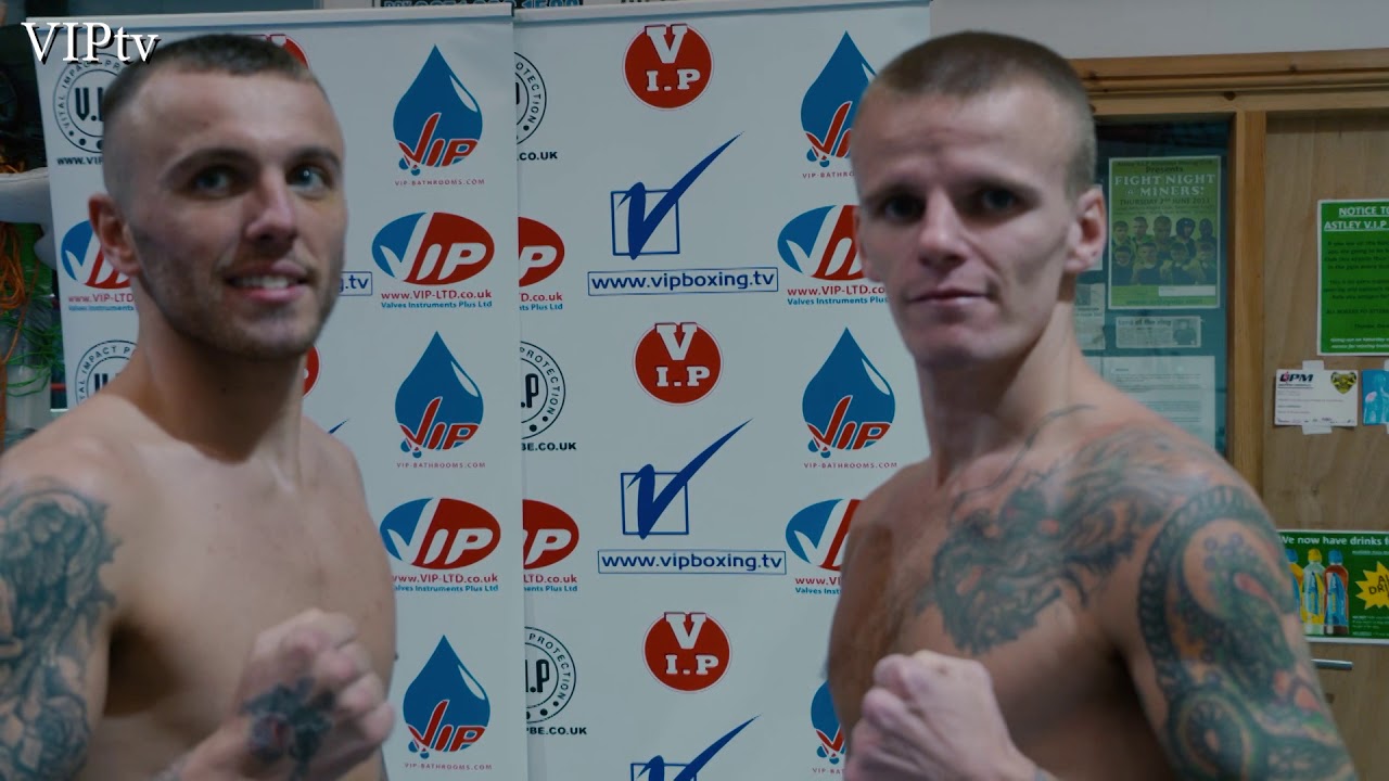 Weigh in Marc Leach v Louis Norman