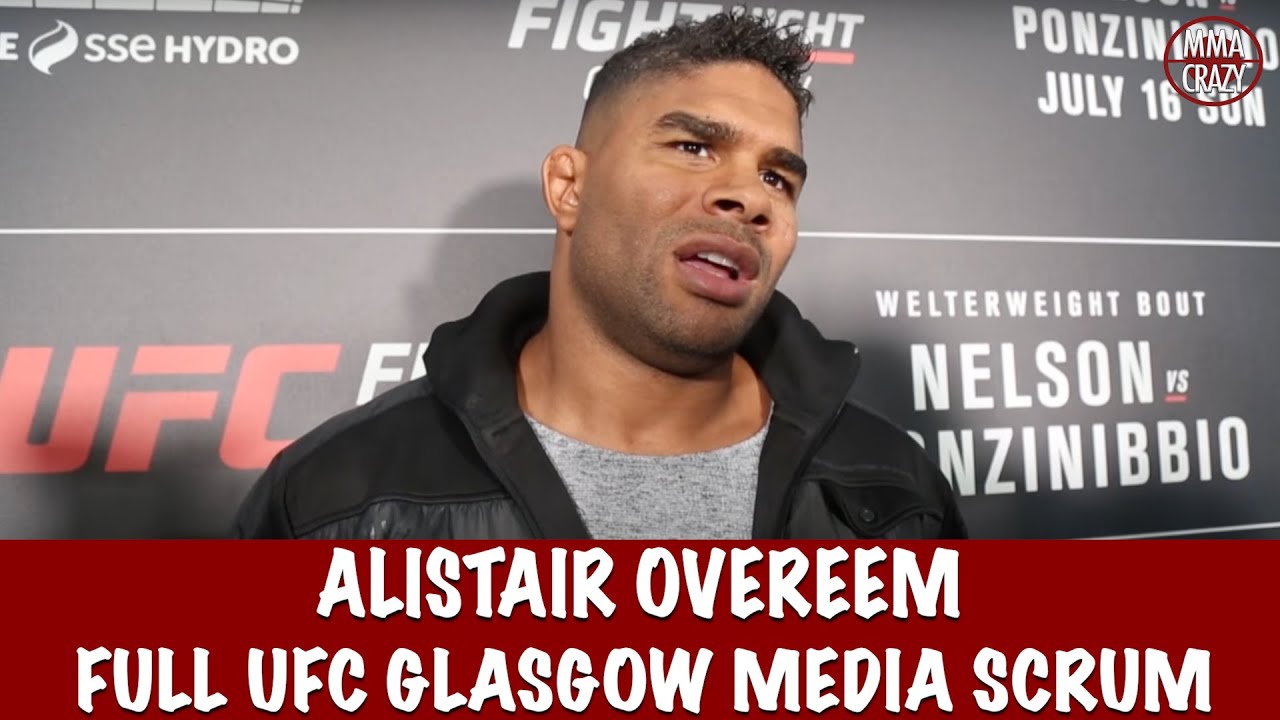 Alistair Overeem talks Francis Ngannou, Conor McGregor, Cain Velasquez, Floyd Mayweather, Anthony Jo background