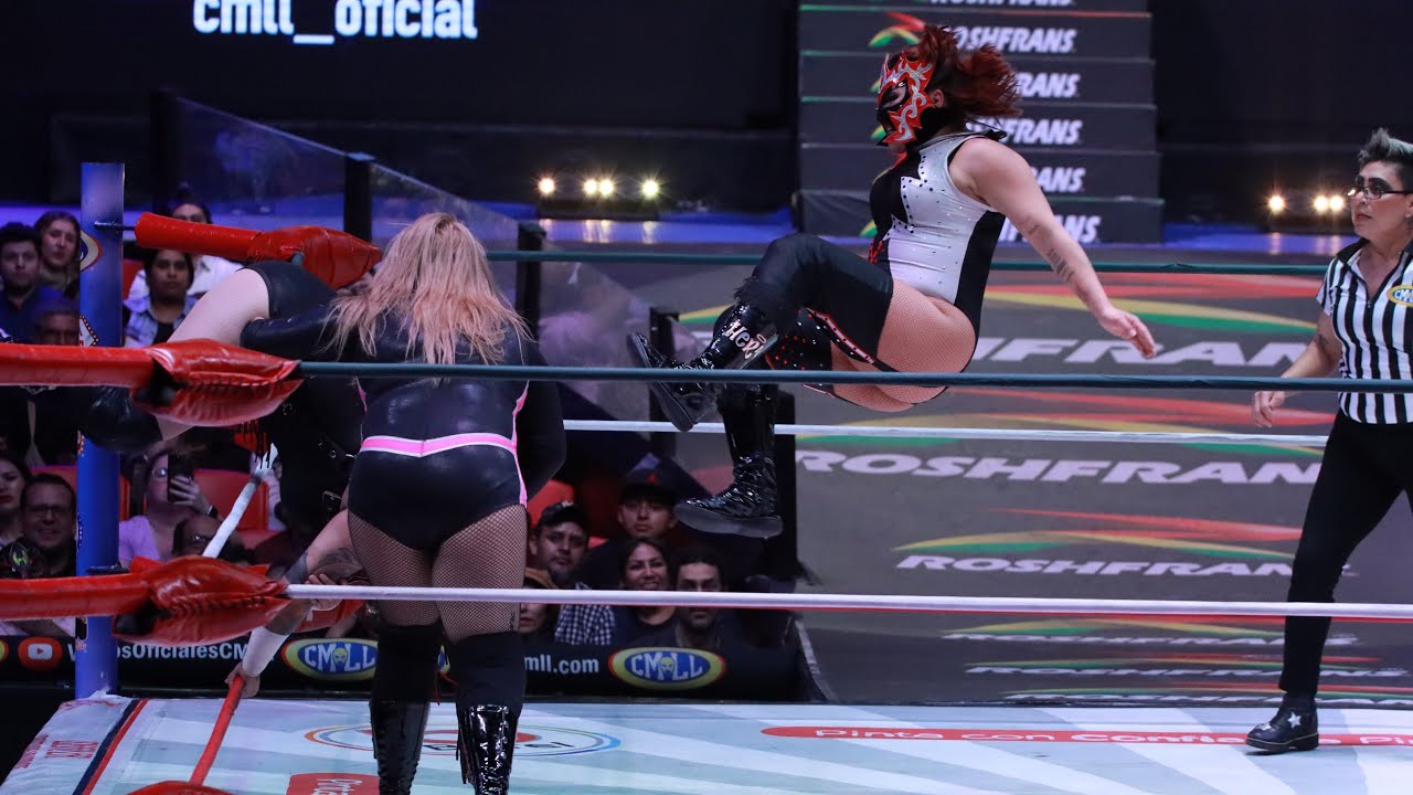 Reporte CMLL: Amapola y Hera Vs Metálica y Candela background