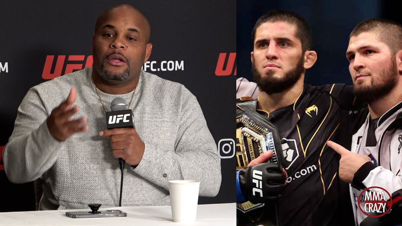 Daniel Cormier on Khabib & Islam Makhachev "he could of went to 40 - 0" background