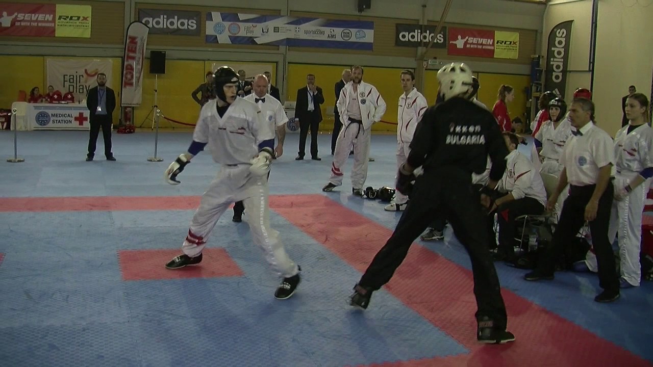 Bulgaria v Austria WAKO European Championships 2016 background