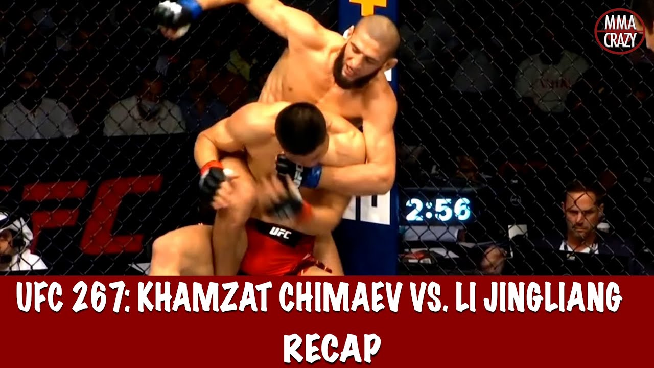 UFC 267: Khamzat Chimaev vs. Li Jingliang Recap